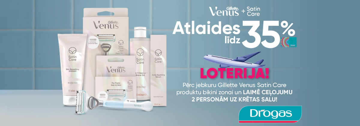 Venus loterija veikalos Drogas